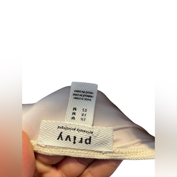 Privy Floral Print Ruched Mesh Body-con Midi side slit Dress Women’s Size Medium - Picture 8 of 8